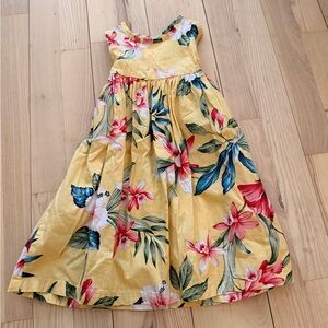 Girls Yellow Dress size 4